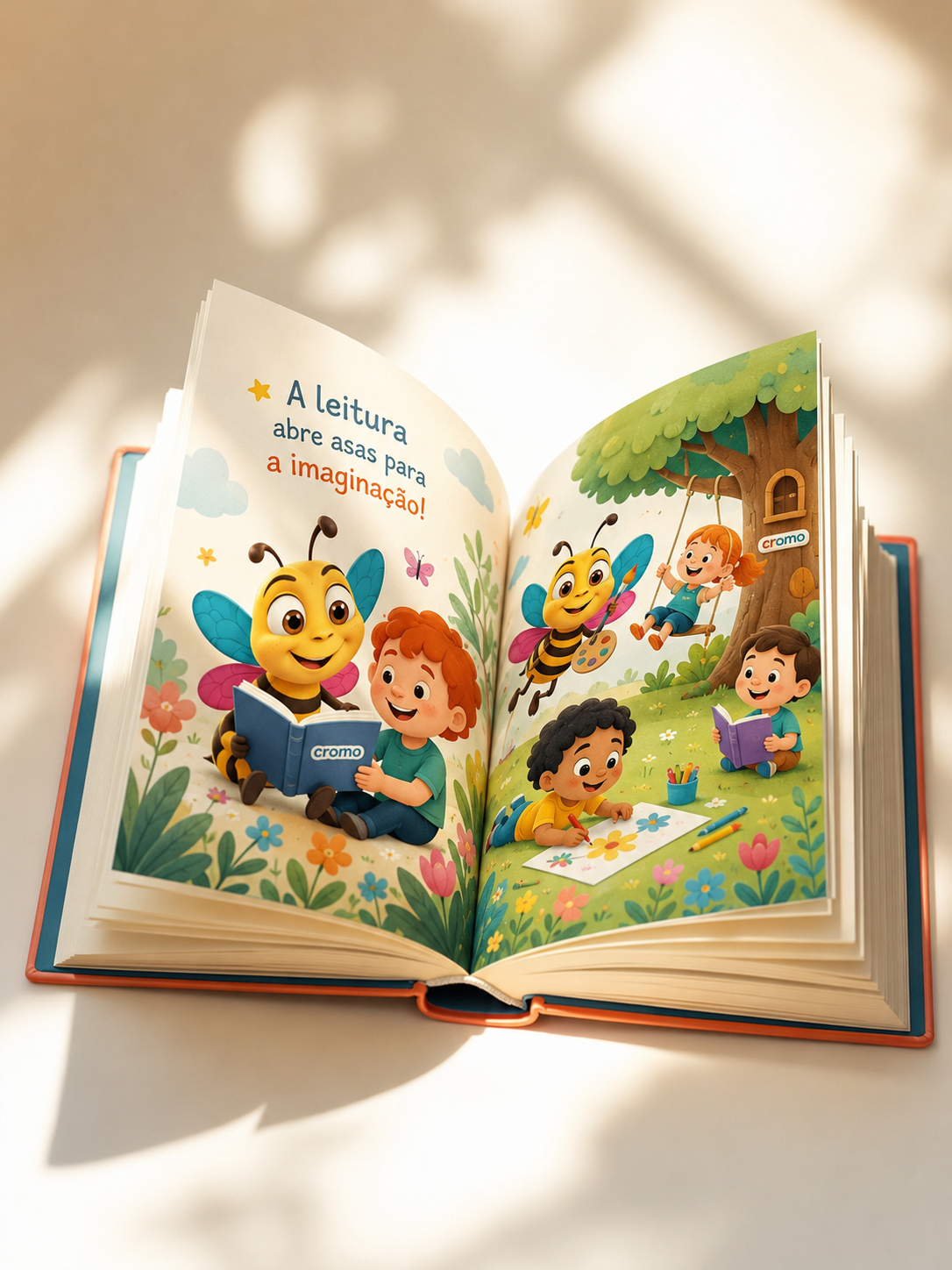Livros personalizados produzidos pela Cromo Gráfica e Editora