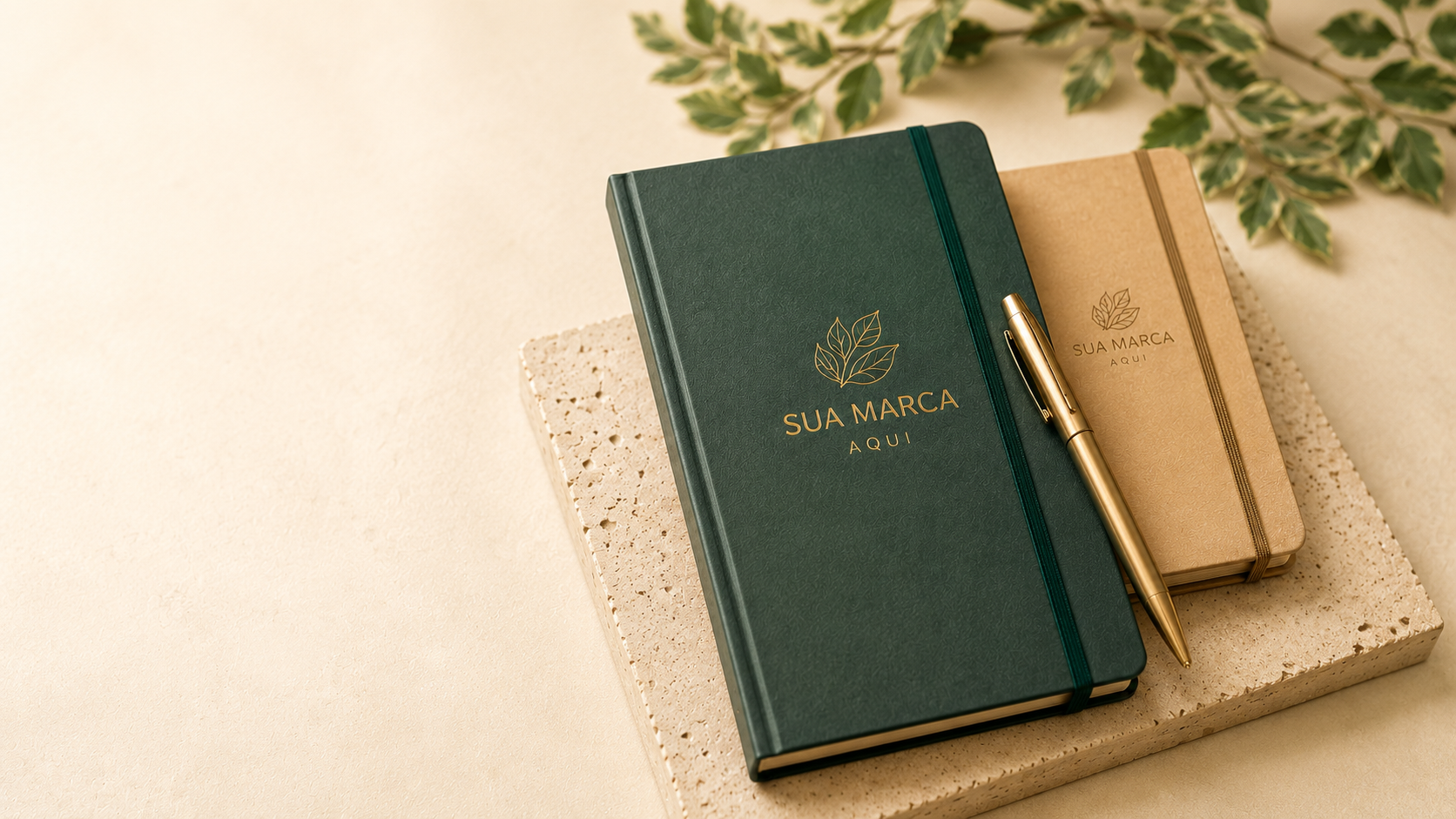 Agendas personalizadas produzidas pela Cromo Gráfica e Editora